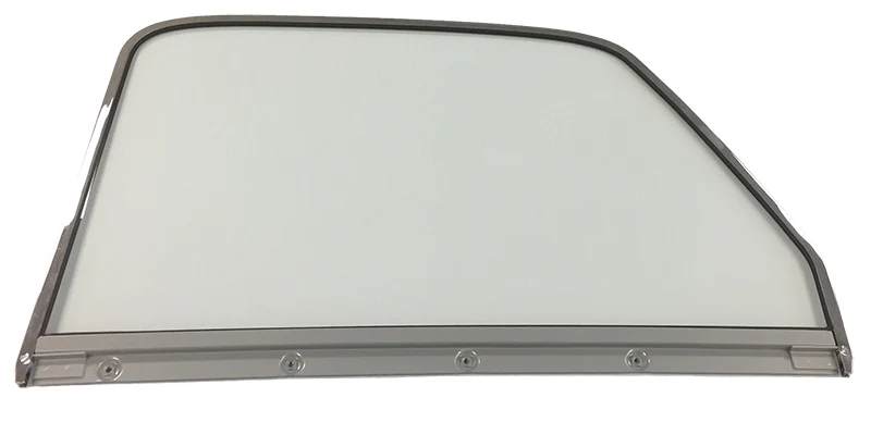 1947-50 Chevrolet & GMC Truck Side Window Glass with Chrome Frame - Image 2