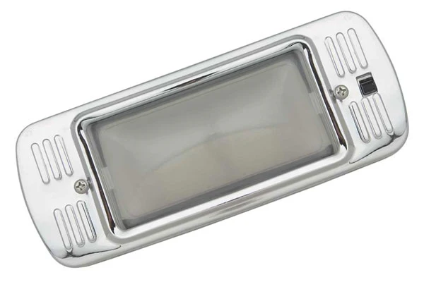 1947-55.1 Chevy / GMC Truck Interior Dome Lamp, Chrome OEM Style - Image 2