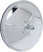 1947-72 Chevrolet / GMC Truck Exterior Mirror Head 5 5/8" Round, Smooth Polished Stainless Steel.