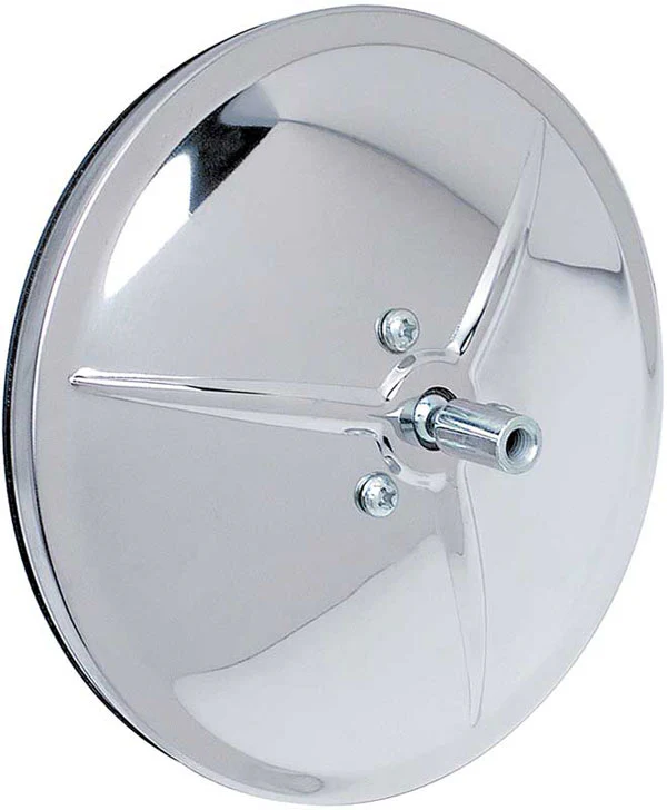 1947-72 Chevrolet / GMC Truck Exterior Mirror Head 5 5/8" Round, Smooth Polished Stainless Steel. - Image 2