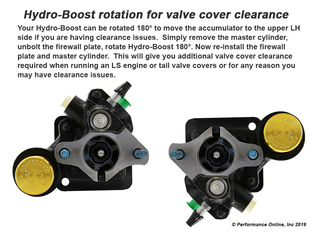1948-52 Ford F1 Truck Hydropower Power Brake Booster Kit, Frame Mount - Image 3