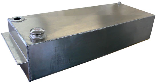 1948-60 Ford F-1 and F-100 Truck Aluminum Fuel Gas Tank, 21 and 17 Gallons - Image 5