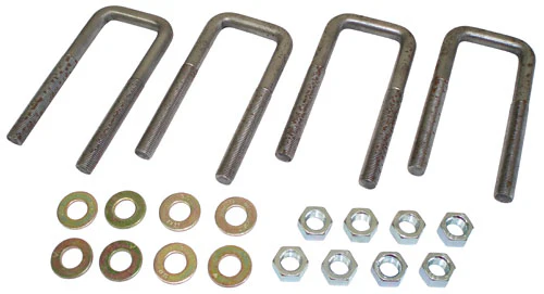 1948-64 Ford F-1 and Ford F-100 Truck, Leaf Spring Ubolt Kit, FRONT - Image 2