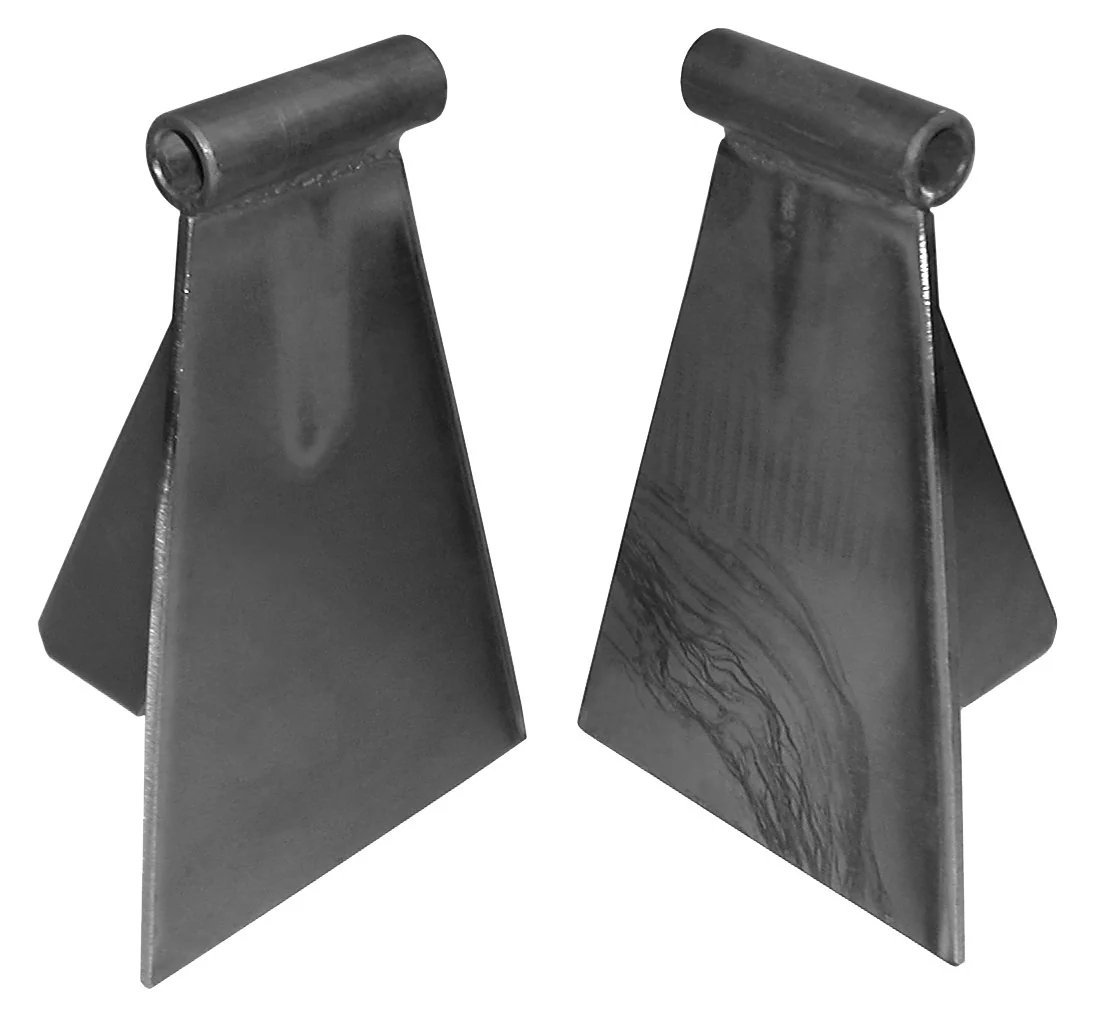 1948-64 Ford F1, F-100 Truck Engine Mount Brackets, Weld In, Chevy V-8 - Image 2