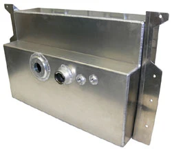 1953-56 Ford F-100 Aluminum Fuel Gas Tank, 19 Gallon with Chrome Gas Cap - Image 6
