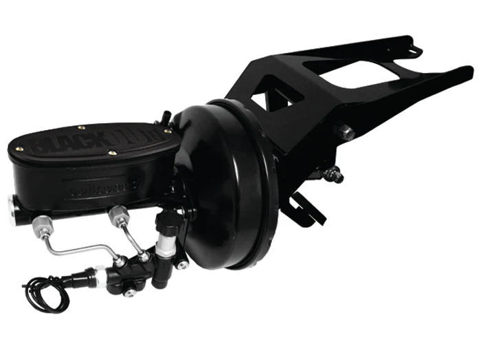 1953-56 Ford F100 Truck Black Out Wilwood Power Brake Conversion, Firewall Mount - Image 2