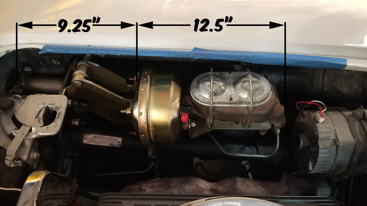 1953-62 Chevy Corvette Power Brake Booster Kit - Image 4