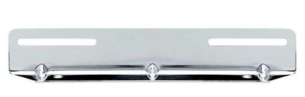 1954-55.1 Chevy /GMC Truck Front License Plate Bracket, Chrome - Image 3