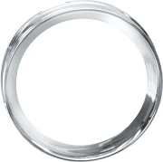 1954-55.1 Chevy Truck Instrument Cluster Bezel, Chrome