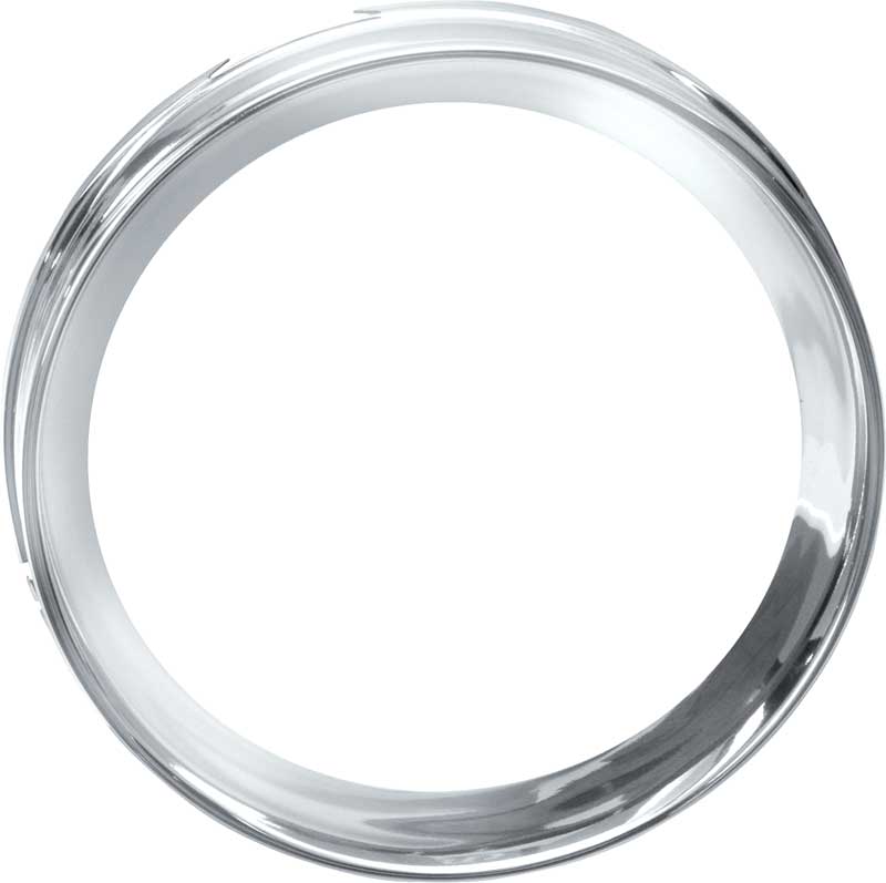 1954-55.1 Chevy Truck Instrument Cluster Bezel, Chrome - Image 2
