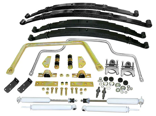 1955 1st Series Chevy, GMC Truck Stage 2 Multi Leaf Spring Suspension Kit - Image 3