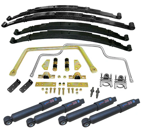 1955 1st Series Chevy, GMC Truck Stage 2 Multi Leaf Spring Suspension Kit - Image 4
