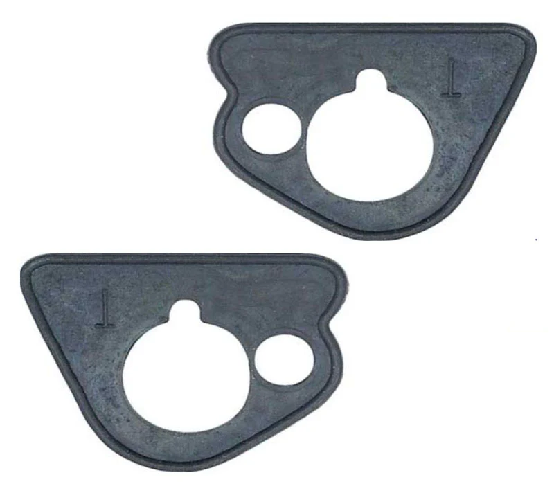 1955.2-59 Chevy/GMC Truck Wiper Tower Bezels Gaskets, Pair - Image 3