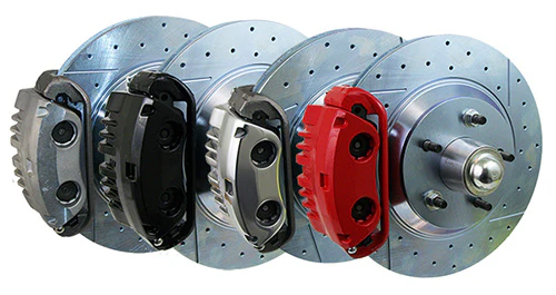 1955-57 Chevy Belair 13" Disc Brake Conversion, Dual Piston Calipers, Drop Spindles - Image 5
