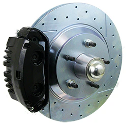 1955-57 Chevy Belair 13" Disc Brake Conversion, Dual Piston Calipers, Drop Spindles - Image 8