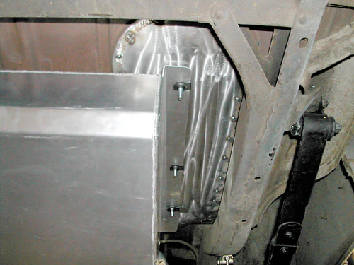 1955-57 Chevy Belair, Fuel Tank, Aluminum, 16 gallon Combo Kit - Image 4