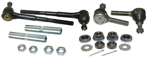 1955-57 Chevy Belair, High Performance Tie Rod and Idler Bearing Kit, For Tubular Control Arms - Image 2