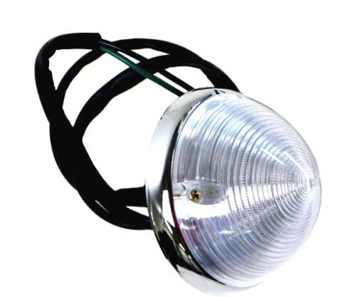 1955-57 Chevy Truck Parking Lamp Assembly, 12 Volt, Clear Lens - Image 3
