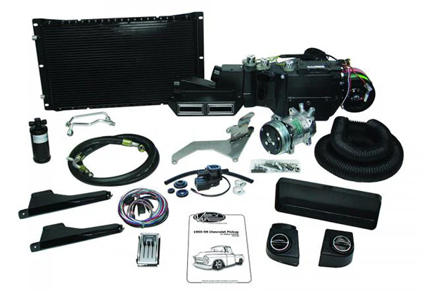 1955-57 Chevy Truck SureFit Complete A/C and Heat Kit with Deluxe Controls - Image 3