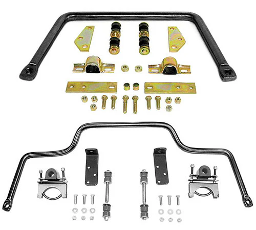 1955-59 Chevy, GMC 3100 Truck Anti Sway Bar Kit, High Performance, Front and Rear - Image 2
