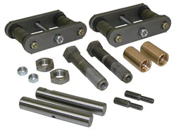 1955-59 Chevy, GMC 3100 Truck Leaf Spring Pin and Shackle Kit, Rear