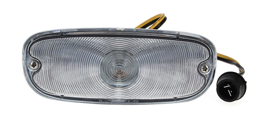 1958-59 Chevy Truck Parking Lamp Assembly, 12 Volt, Clear Lens - Image 4