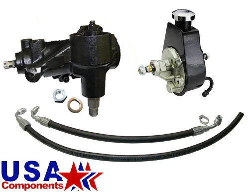 1958-64 Chevy Impala Power Steering Conversion, 605 Gear Box - Image 4