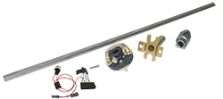 1958-64 Chevy Impala Steering Column Install Kit, 605 Power Steering Gear Box