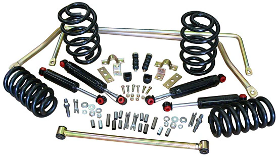 1958-64 Chevy Impala, Suspension Handling Kit, Stage 2 with Coil Springs (Select Height/ Engine) - Image 2