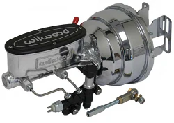 1958-65 Chevy Impala Wilwood Power Brake Booster Kit, Chrome