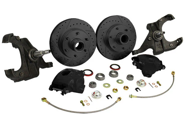 1960-62 Chevy C10, GMC C15 Truck "BLACKOUT" Disc Brake Conversion, 6 Lug - Image 3