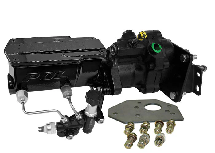 1960-62 Chevy, GMC Truck BlackOut Series POL or Wilwood Hydropower Power Brake Booster - Image 5