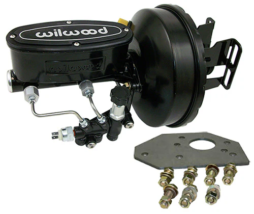 1960-66 Chevy C10, GMC C15 Truck Black Out Series Power Brake Booster Kit with POL or Wilwood Master Cylinder - Image 2