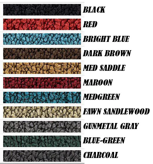 1960-66 Chevy & GMC Carpet Kit, Low Tunnel, 11 Colors - Image 4
