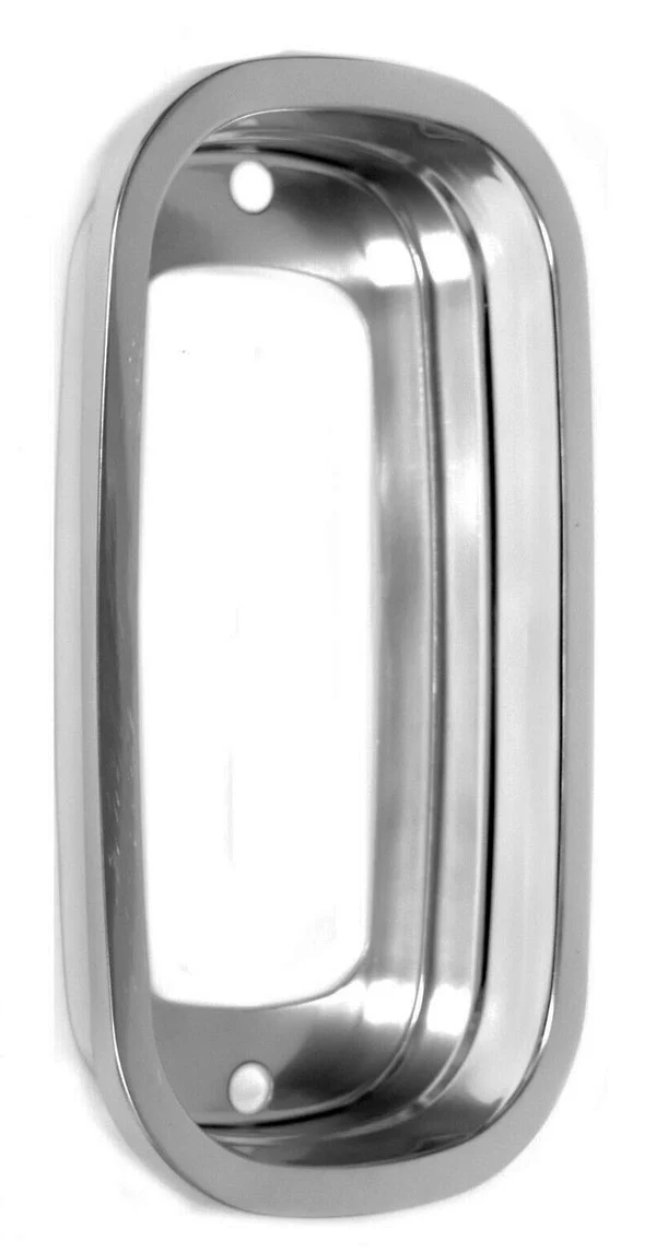 1960-66 Chevy Truck Tail Light Bezel, Fleetside, Aluminum - Image 3