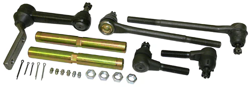 1961-64 Chevy Impala High Performance Tie Rod and Idler Arm Kit, For Tubular Control Arms - Image 2