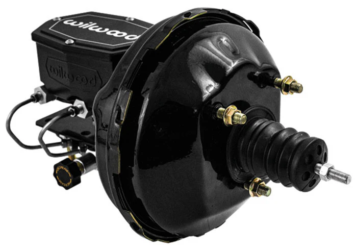 1962-67 Chevy Nova Black Out Power Brake Booster with Wilwood Master Cylinder - Image 3