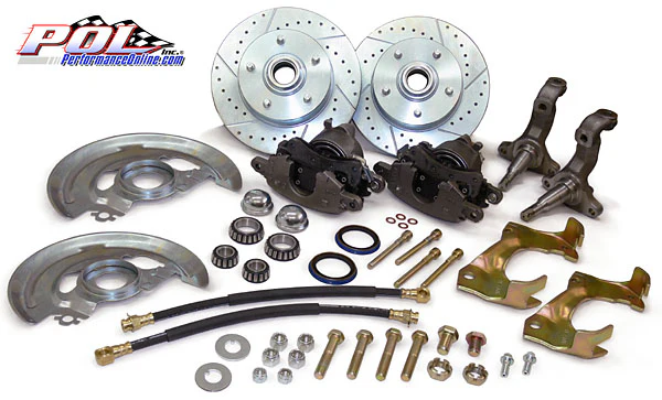 1962-67 Chevy Nova Disc Brake Conversion Kit, Stock Spindles - Image 2