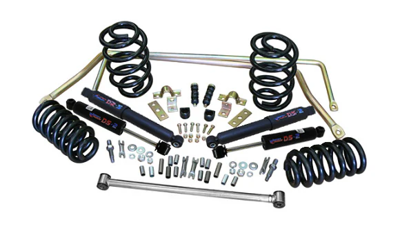 1963-64 Chevy C10 Truck Suspension Kit, Stage 2 with Coil Springs, Stock Height (Select Engine) - Image 3