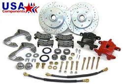 1963-64 Chevy Corvette, Front Disc Brake Conversion Kit - Image 2