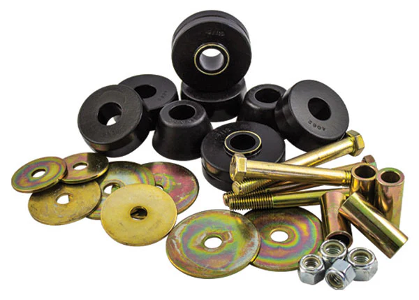 1963-66 Chevy C10, GMC C15 Truck Cab Mount Bushing Kit, Poly Urethane - Image 3