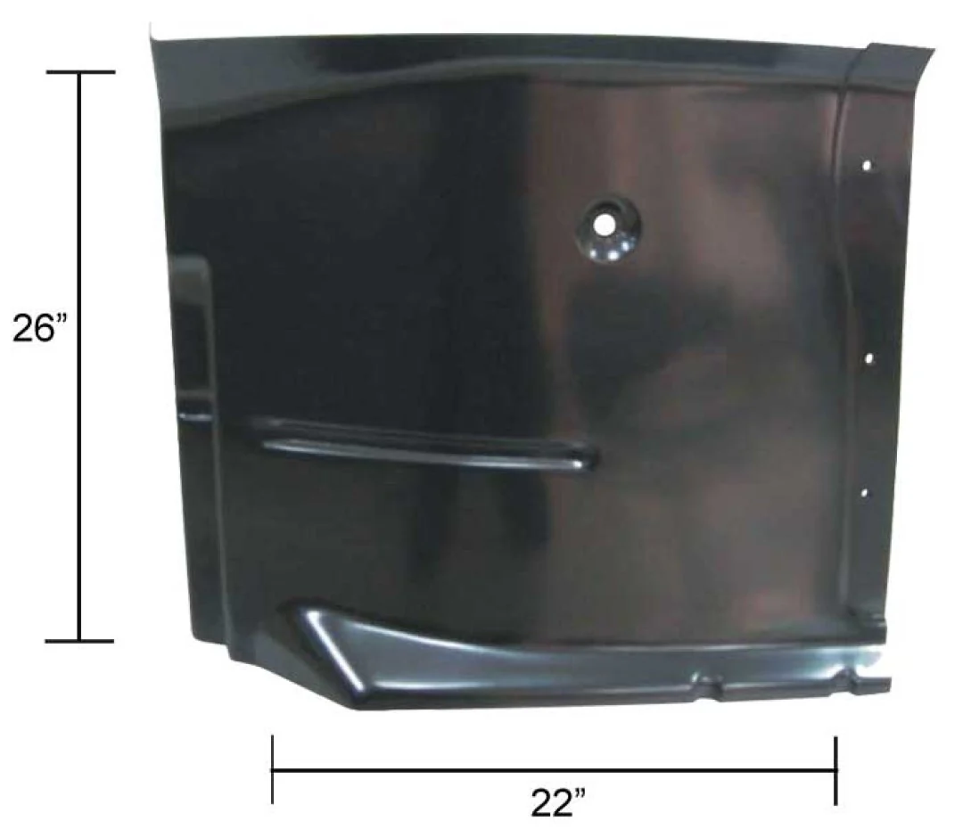 1963-66 Chevy & GMC Truck Front Cab Floor Half - Image 2