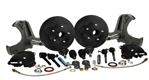 1963-70 Chevy C10, GMC C15 Truck "BLACKOUT" Disc Brake Conversion, Deluxe 5 Lug - Image 5