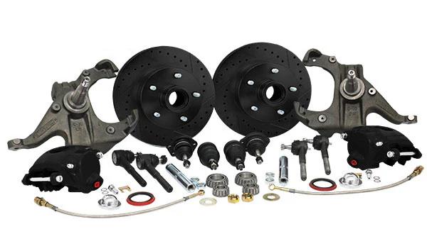 1963-70 Chevy C10, GMC C15 Truck "BLACKOUT" Disc Brake Conversion, Deluxe 5 Lug - Image 6