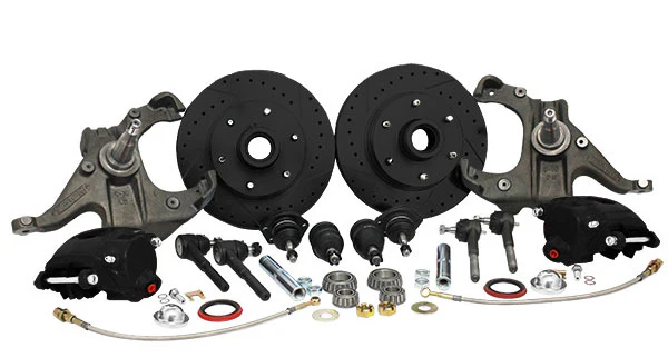 1963-70 Chevy C10, GMC C15 Truck "BLACKOUT" Disc Brake Conversion, Deluxe 6 Lug - Image 3