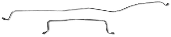 1963-72 Chevy, GMC C10 Truck Brake Line Kit, Rear Axle Housing, Disc Brakes - Image 2