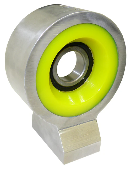 1963-72 Chevy, GMC Truck Driveshaft Carrier Bearing with Poly Urethane Insulator, Billet Aluminum - Image 2