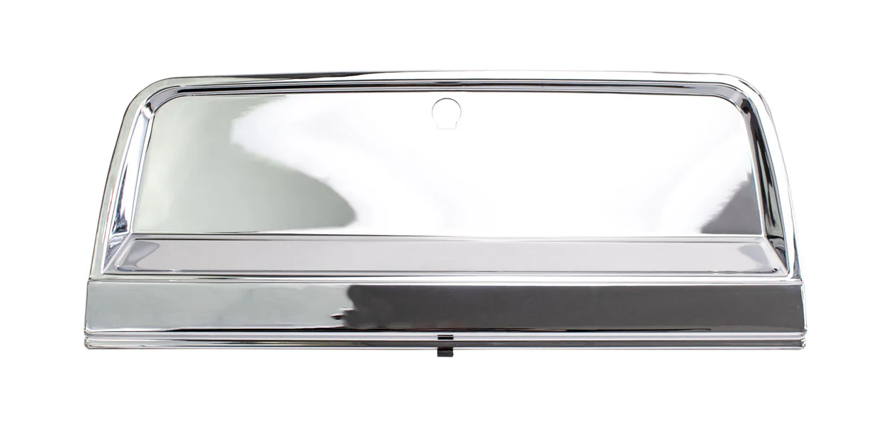Glove Box Door, 1964-66 Chevy Truck, Chrome - Image 5