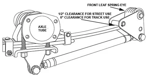 1964-69 Barracuda Traction Bar Kit - Image 4
