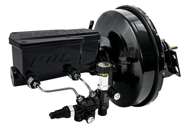 1964-72 Chevy Chevelle BlackOut Power Brake Booster with POL or Wilwood Master Cylinder - Image 5